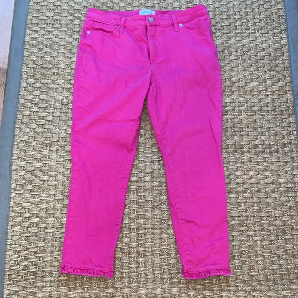 Crown & Ivy cropped jean
